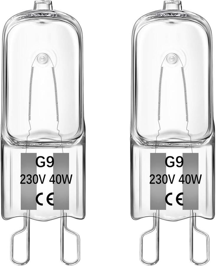 Ovenlamp G9 Halogeenlamp Oven Apparaten Verlichten Hittebestendig 300 Graden 40 Watt Warm Wit