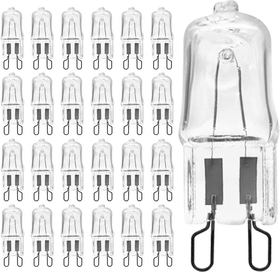 Ovenlamp Halogeenlamp Lamp voor Oven Verlichten Hoge Temperatuurbestendig 25 stuks Standard