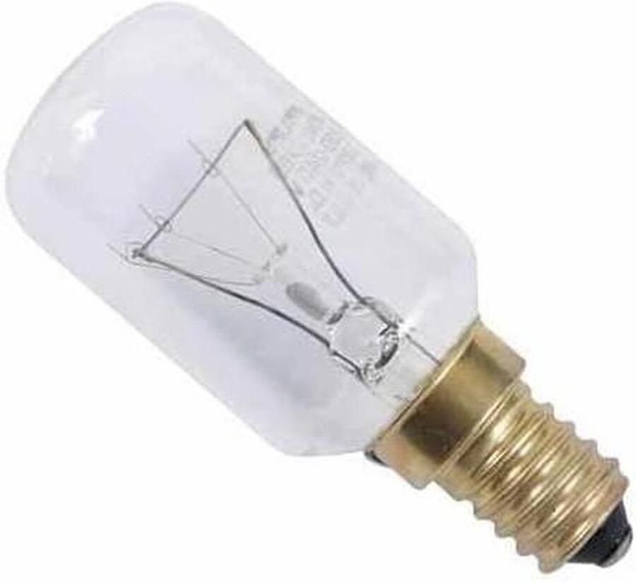 Ovenlamp Reserve lamp Oven verlichting E14 fitting 1 stuk Transparant