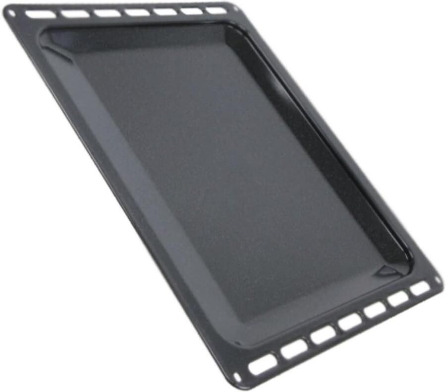 Ovenplaat Kookplaat Bakken en braden Multifunctioneel 445 x 360 x 20 mm Zilverkleurig