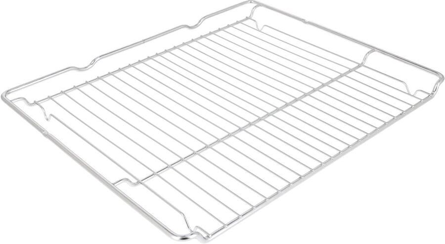 Ovenrek Grillrooster Oven Gebruik Universeel Toepasbaar 45.5 x 37.5 x 3 cm Zilver