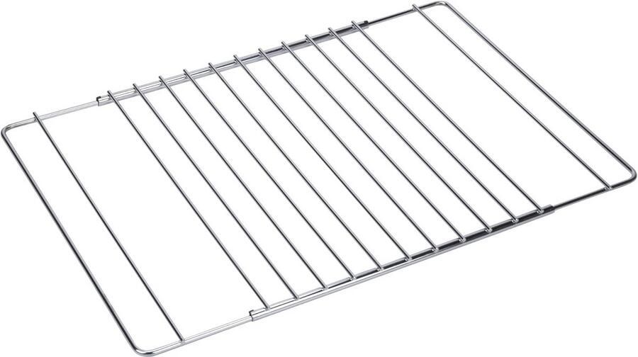 Ovenrooster Bakplaat rek Oven Gebruik Uittrekbaar Ontwerp 38-55 cm Zilverkleurig