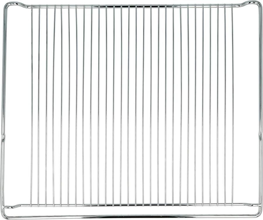 Ovenrooster Grillplaat Bakken en Grillen Gelijkmatige Warmteverdeling 44 x 37 cm Zilver