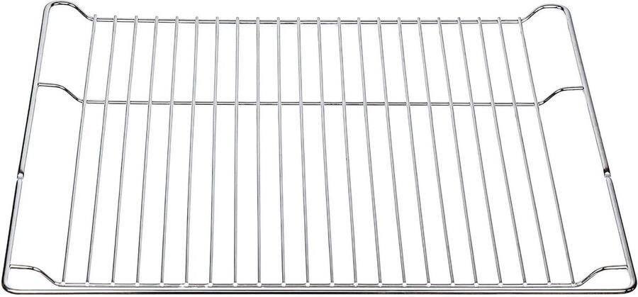 Oven Grillrooster Bakrek Oven Bakken en Grillen Gelijkmatige Warmteverdeling 45.5 x 37.5 x 3 cm Zilver