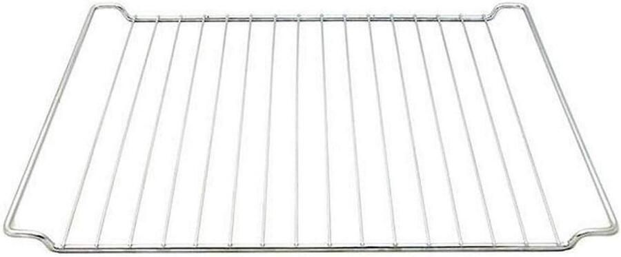Ovenrooster Grillrooster Oven Gebruik Roestvrij Staal 448 x 364 mm Zilver