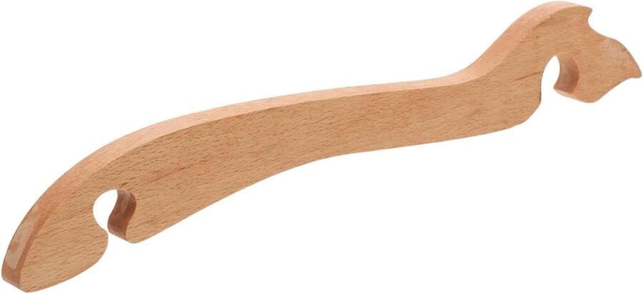 Ovenrooster Trekker Keuken Oven Gereedschap Veilig Ovenrekken Ergonomisch Houten Handvat 28 x 4 x 1 cm