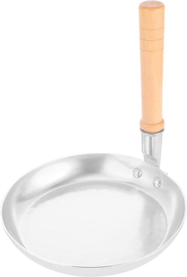 Oyakodon Pan Koekenpan Eierpan Dagelijks Koken Verstelbare Handgreep 18.5X17.8CM Zoals Getoond