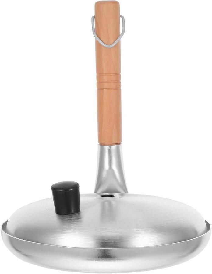 Oyakodon Pan Omelet Pan Ontbijt Bereiden Non-stick Coating 20cm Zilver