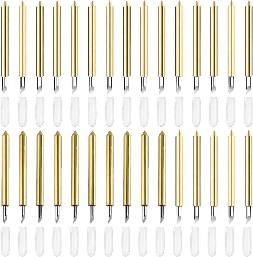 Pack of 30 Premium Cutting Blades Accessories Maker 4 Blades Replacement Blades Compatible with Maker ShopVlot