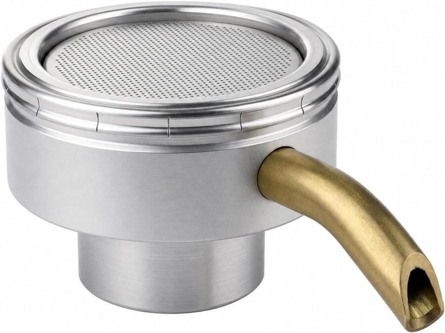 Padhouder Aluminium Koffiezetapparaat Onderdeel Vervangen Met Douchefilter en Tuit 44 mm Aluminium