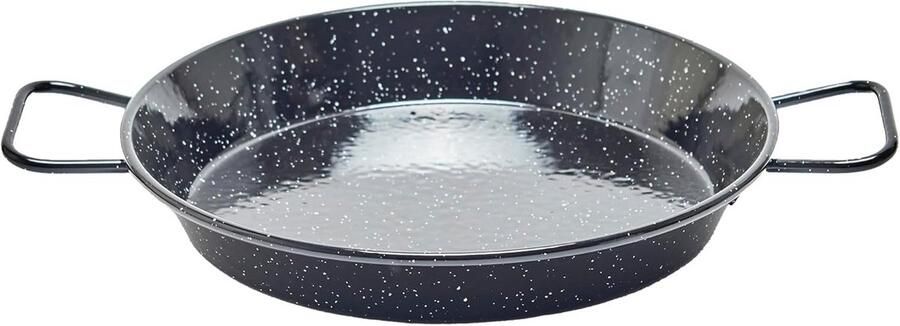 Paella Pan Geëmailleerd Staal 20 cm Perfect voor Oven en Gas