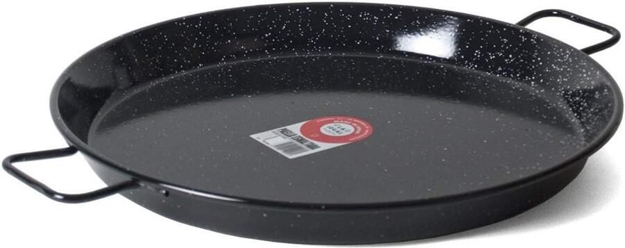 Paella-pan geëmailleerd staal 60 cm – Perfect voor feestelijke gerechten