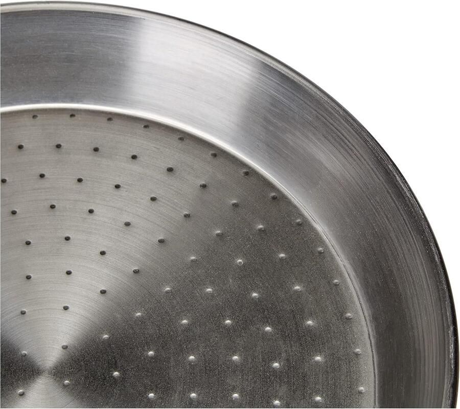 Paella Pan Koekenpan Gerechten Bereiden Premium Kwaliteit 32 cm Zwart