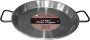 Paella Pan Kookpan Steel Grote Maaltijden Maken Dubbel Gauge Staal 42 cm Zilver - Thumbnail 1