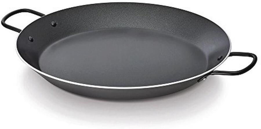 Paellapan 38 cm Aluminium Anti-aanbak Pan voor Authentieke Spaanse Paella