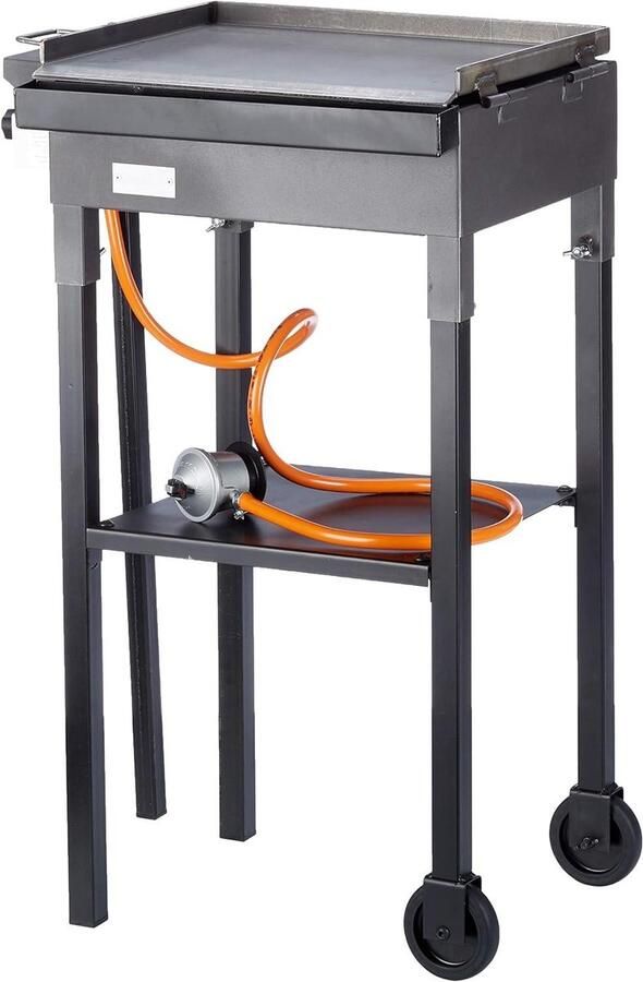 Paellapan Grillplaat Paella Pan Buiten Koken Inclusief Accessoires 30 cm Zwart