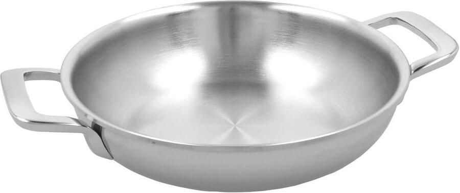 Paellapan Koekenpan Lekkere Maaltijden Maken Roestvrij Staal 20 cm Zilver