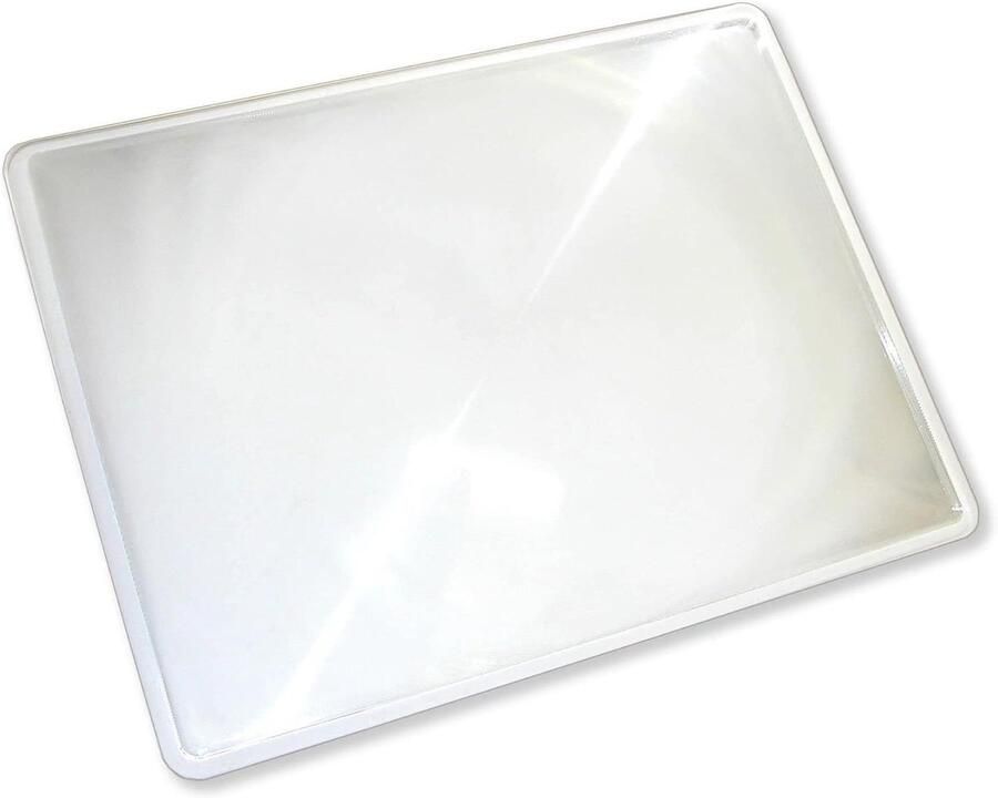 Page Magnifier 2x Bladvergrootglas Volledige Pagina's Formaat Ideale Leeshulp voor Boeken Kranten Tijdschriften (DM-21)
