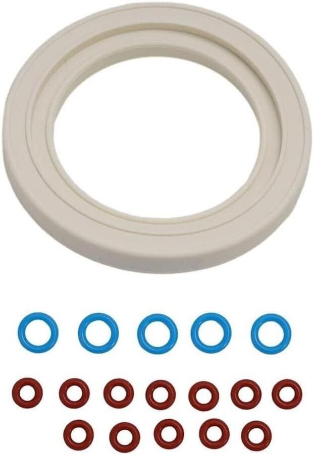 Pakking en O-Ring Kit Koffiemachine Onderdelen Koffiezetapparaat Reparatie 18-delige Siliconen Set 18 Stuks Zoals Afgebeeld