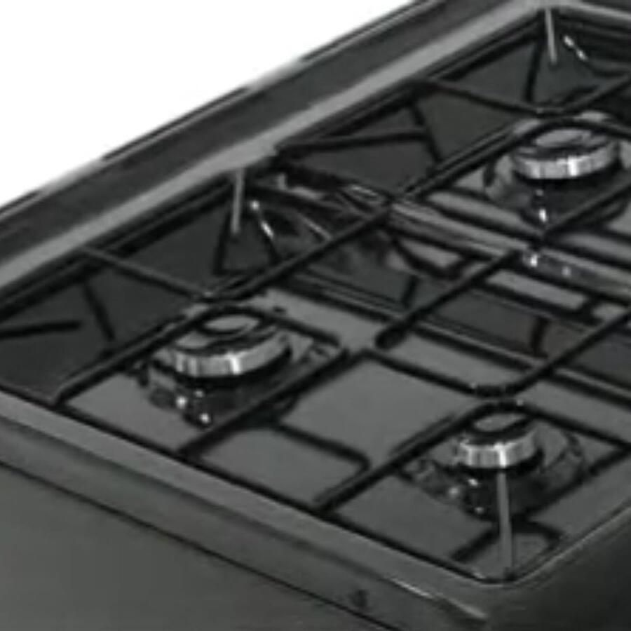 Pan Ondersteuning Grid Kookplaat Accessoire Koken Stabiliseren Universele Pasvorm 455 x 245 mm Zwart