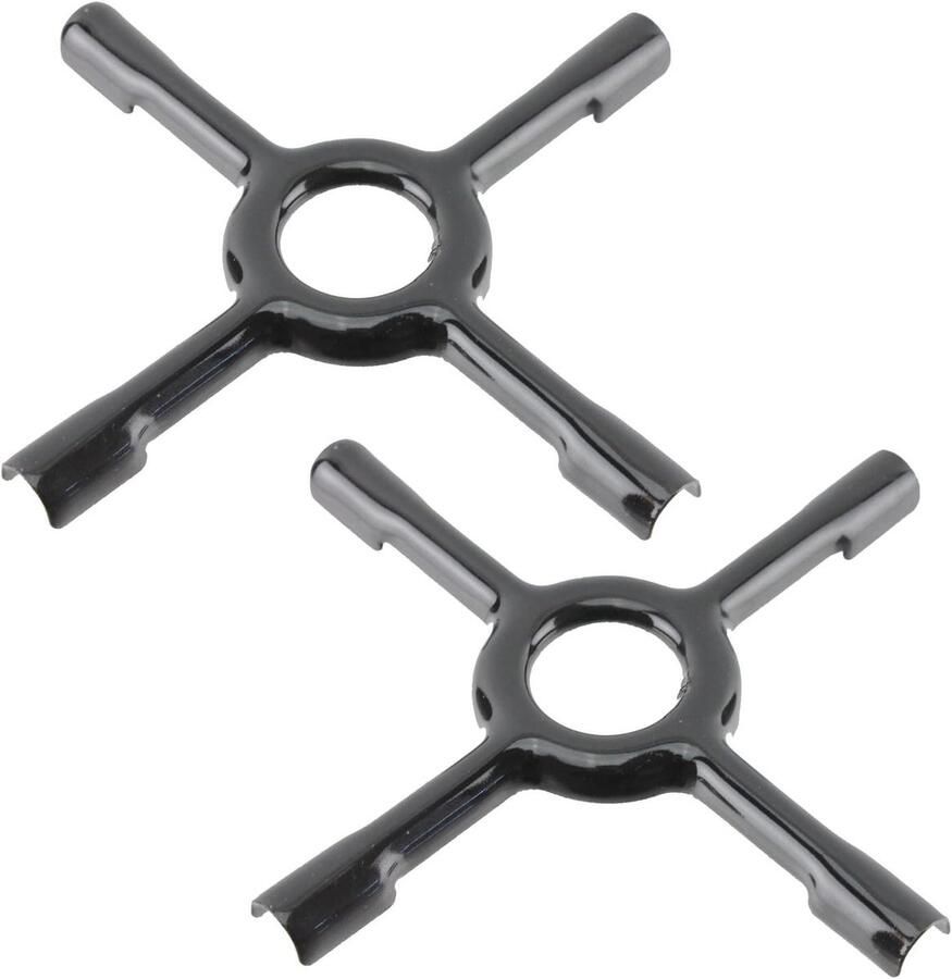 Pan Ondersteuning Kookplaat Adapter Kleine Pannen Stabiel Universele Pasvorm 150 mm Zwart
