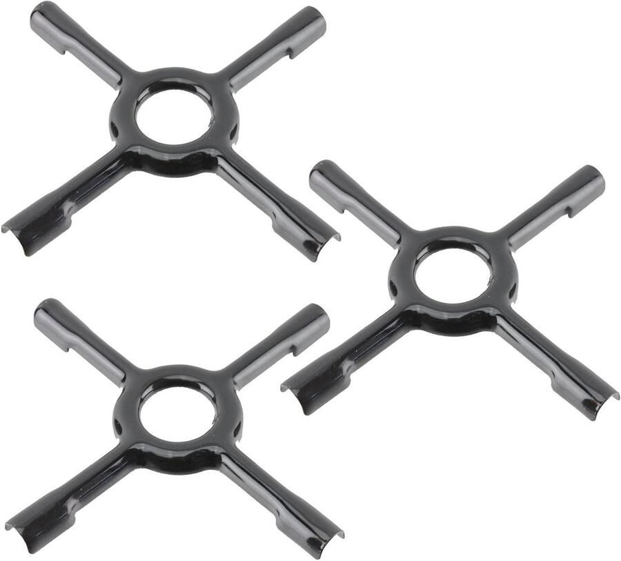 Pan Ondersteuning Koffiezetapparaat Stand Koken op Gas Universele Pasvorm 150 mm Zwart