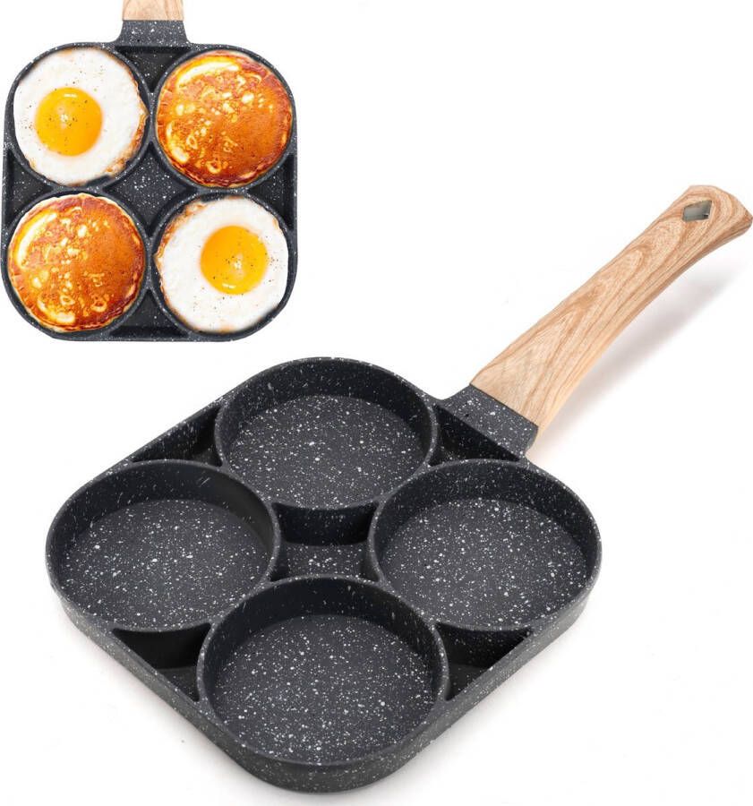 Pancake Pan Omeletpan eierpan Anti aanbaklaag PFAS vrij pancake maker Geschikt voor alle warmtebronnen inductie pannen