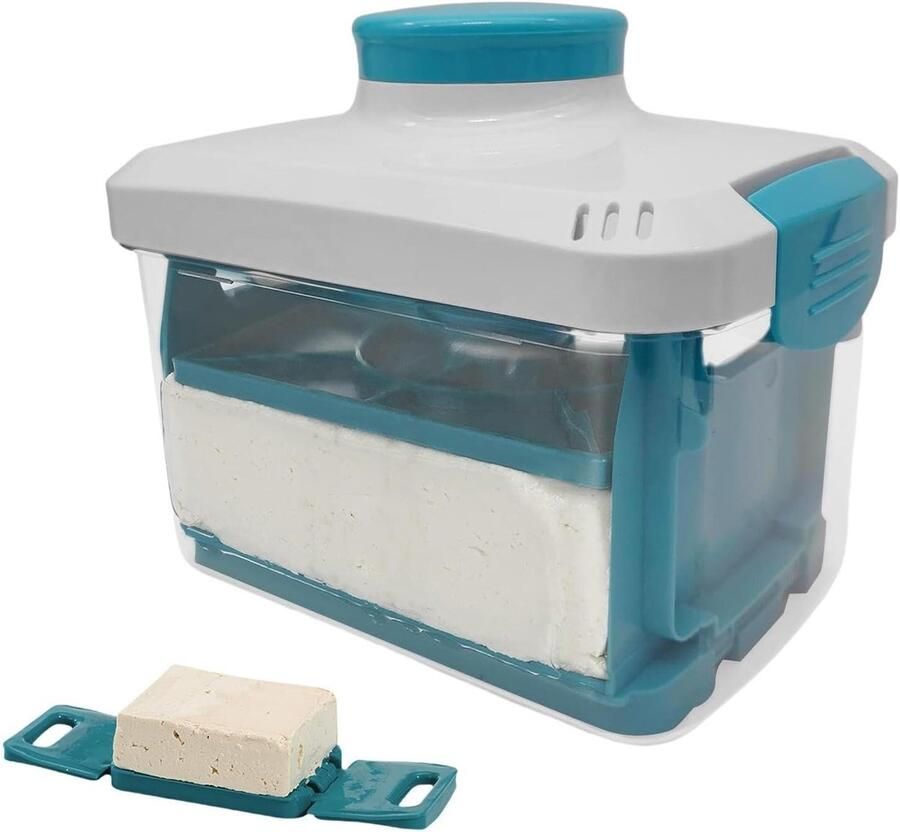 Paneer Maker Kaaspers Pers Indiase Keuken Robuust ABS Materiaal 20.5 x 13.8 x 17 cm Wit