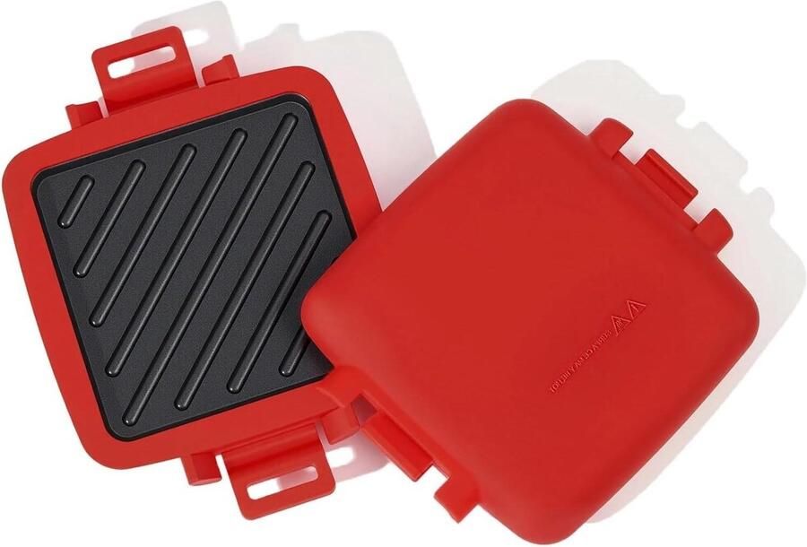 Sandwichmaker Grill Panini Tosti Apparaat Broodrooster Compact Koken Multifunctioneel Apparaat 18 cm Diameter One Color