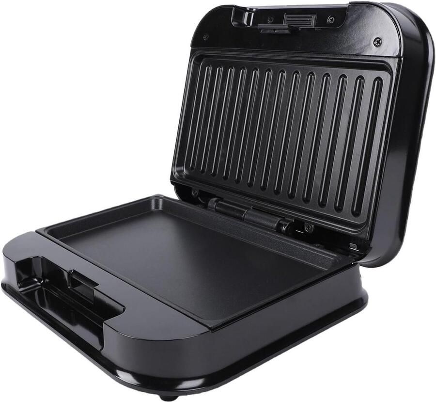 Ontbijt Grill Pannenkoek Maker Snel Ontbijten Compact Keukenapparaat 28x24x12 cm