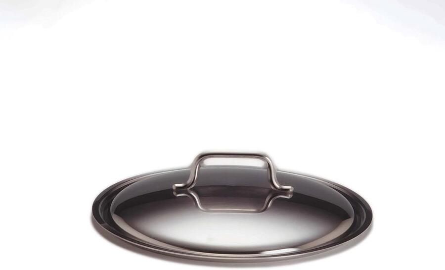 Pannen Deksel Keuken Deksel Koken op Inductie Silvinox Behandeling 18 cm Zilver - Foto 1