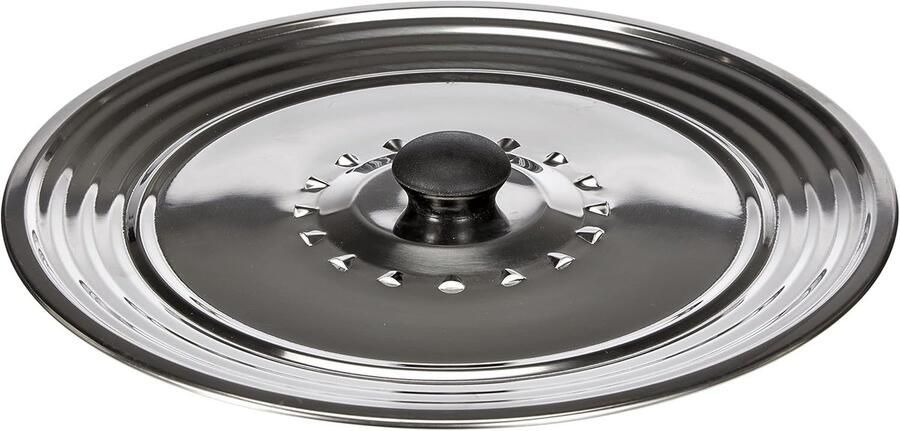 Pannendeksel Kookdeksel Koken Stoomuitlaat 28-32 cm Zilver