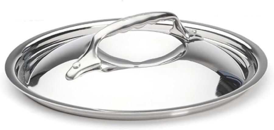 Pannendeksel Vierkant Keukengerei Deksel Koken Bakken Vaatwasser Magnetron Geschikt 18 x 18 cm Zilver