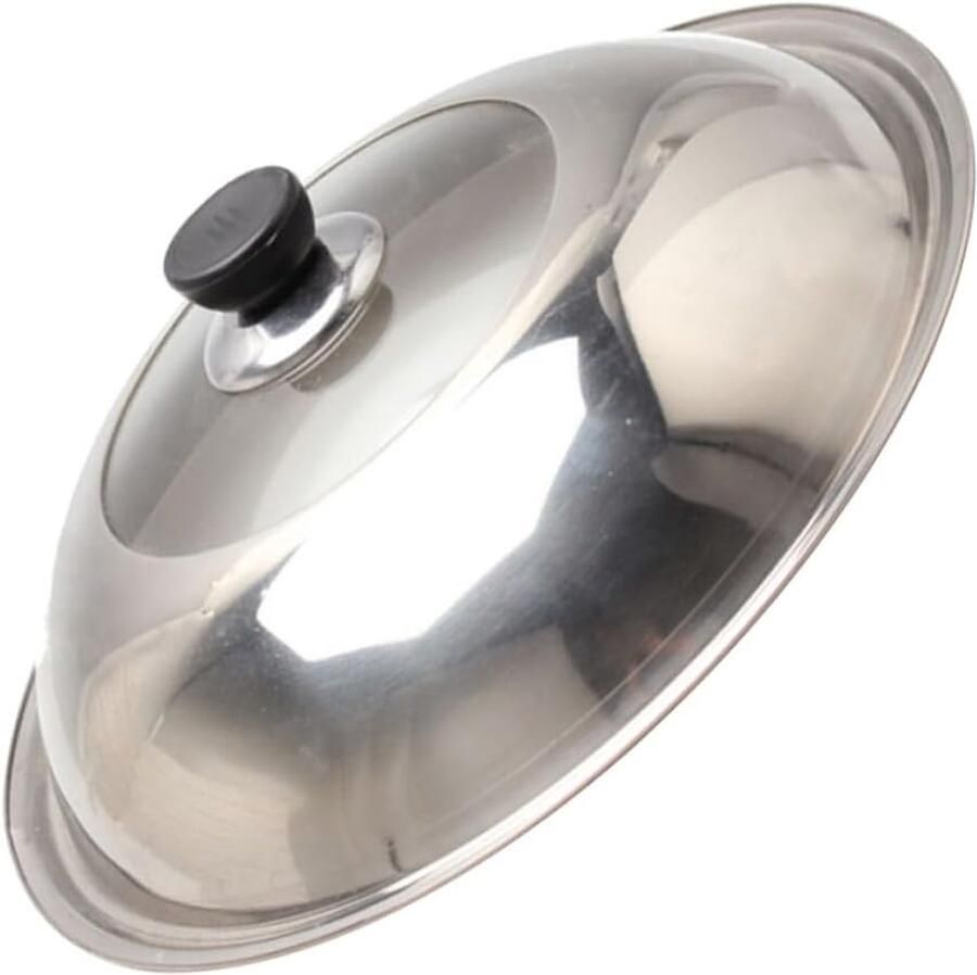 Pannendeksel Zichtbaar deksel Koken Gehard glas 30cm Zilver