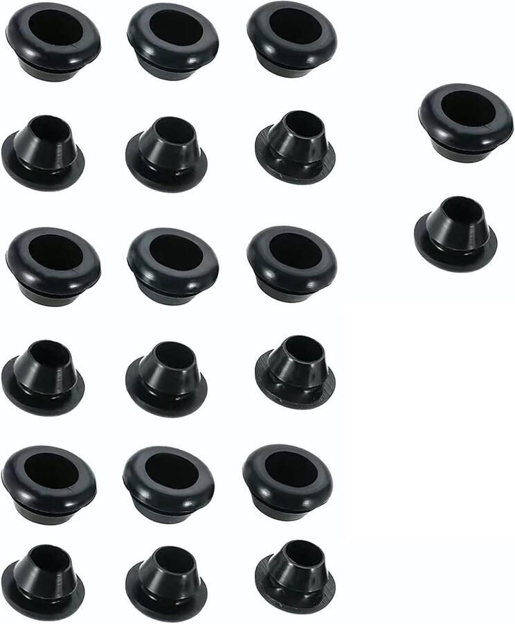 Pannendragerrubbers Rubberen doorvoeringen Veilige kookplaat Hittebestendig materiaal 5 mm stangen