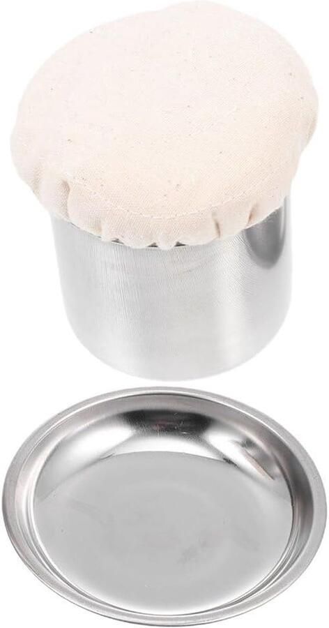 Pannenkoek Borstel Olie Applicator Bakken Gebak Roestvrij Staal 10 cm Dienblad Zoals Getoond