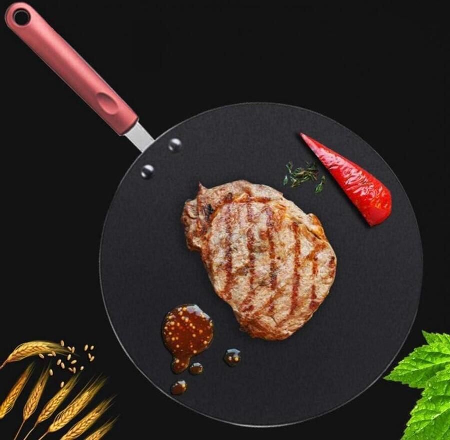 Koekenpan Anti-aanbakpan Dagelijks koken Efficiënte warmteverdeling 30cm Regular