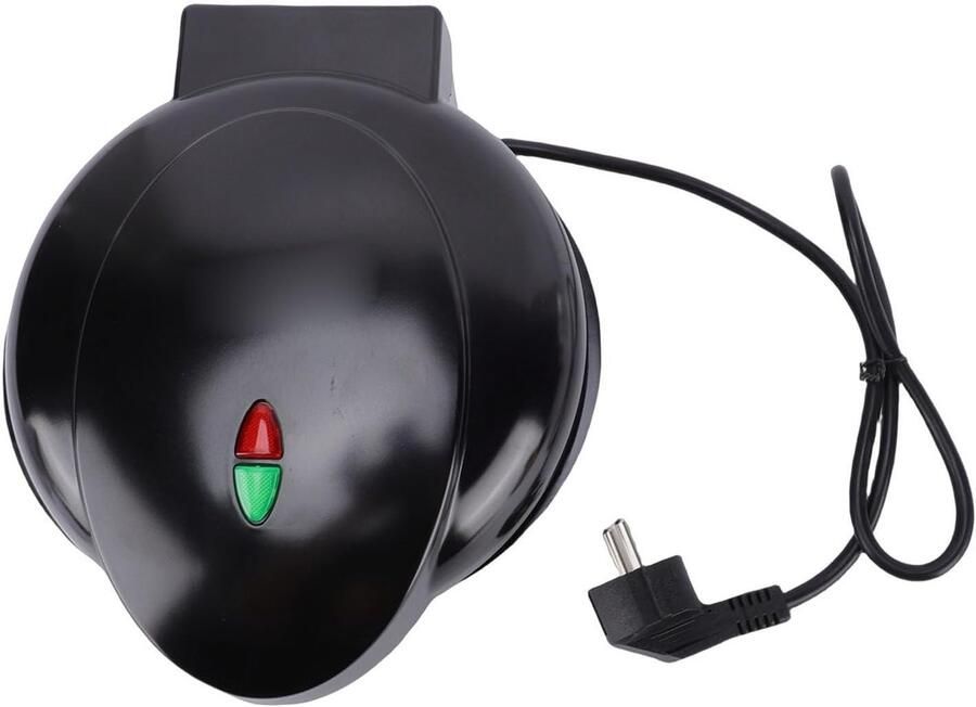 Mini Pannenkoekenmaker Apparaat voor Snacks Snelle Ontbijtjes Maken Dubbelzijdig Verwarmen 22x24.5x21cm