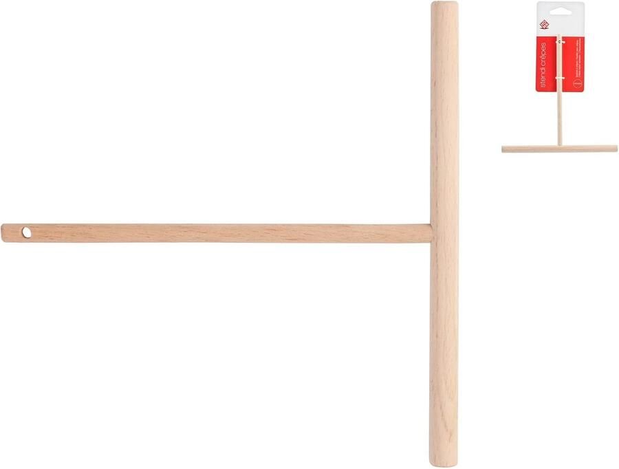 Pannenkoeken Roller Deegroller Bakken Thuis Houten Gadget 18 cm Houtkleur