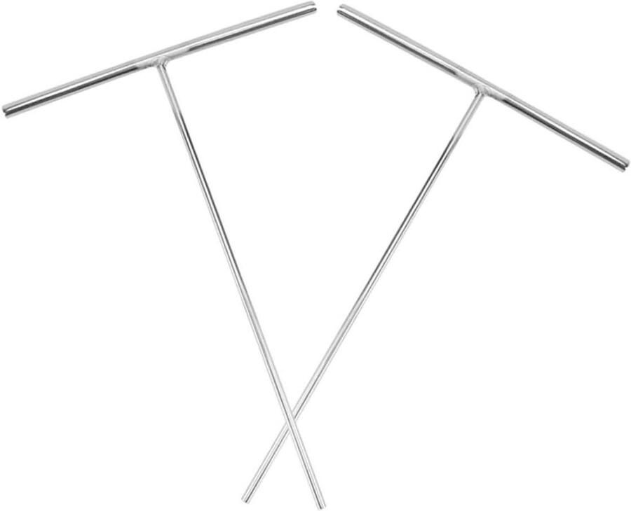 Pannenkoeken Schep & Spreider Pannenkoeken Gereedschap Pannenkoeken Bakken Roestvrij Staal 26 cm Zilver