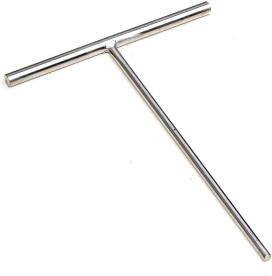 Pannenkoeken Spatel Crepe Maker Pannenkoeken Bakken Roestvrij Staal 18 x 13 cm Zilver