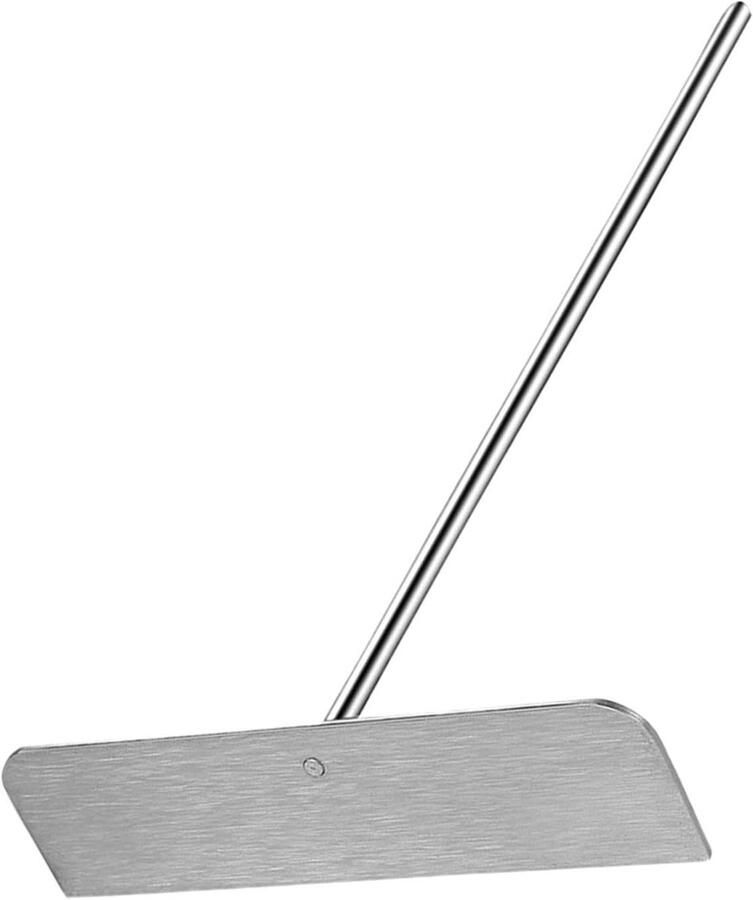Pannenkoeken Spatel Keukengereedschap Gadget Pannenkoeken Bakken Afneembaar Handvat 25 x 13 cm Zilver
