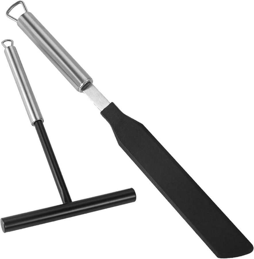 Pannenkoeken Spatel Set Crepe Maker Gereedschap Beslag Verdelen T-Vorm Spreader 10 x 10 x 10 cm