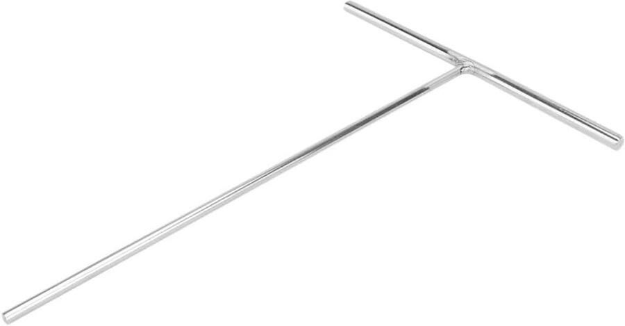 Pannenkoeken Spreider T-vormige Maker Bakken Thuis Roestvrij Staal 25 cm Zilver