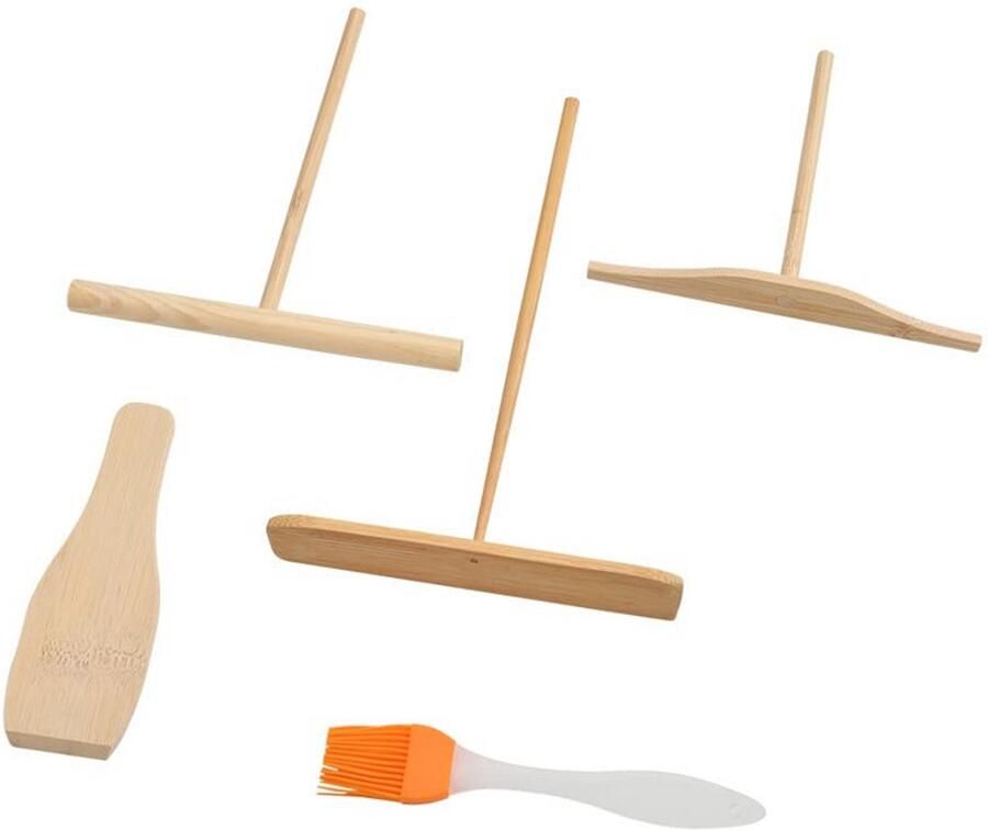 Pannenkoeken Spreizer Spatel Set 5 Stuks Keukengerei voor Perfecte Pannenkoeken