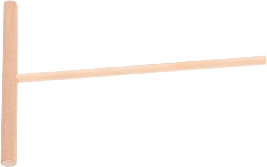 Pannenkoeken verdeler Beslag spreider Gelijkmatig beslag Houten materiaal 16 cm Beige