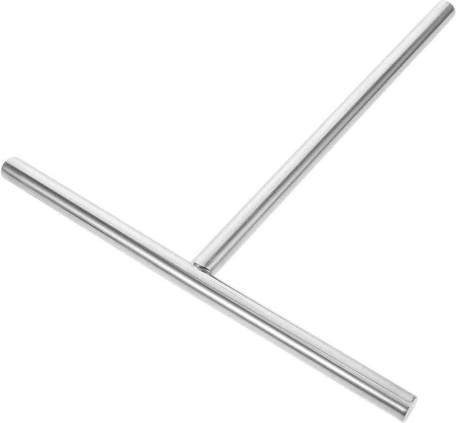 Pannenkoekenmakers Spreader Crêpe Verdeelgereedschap Gelijkmatig Beslag Verdelen Roestvrij Stalen Constructie 3 stuks Zilverkleurig