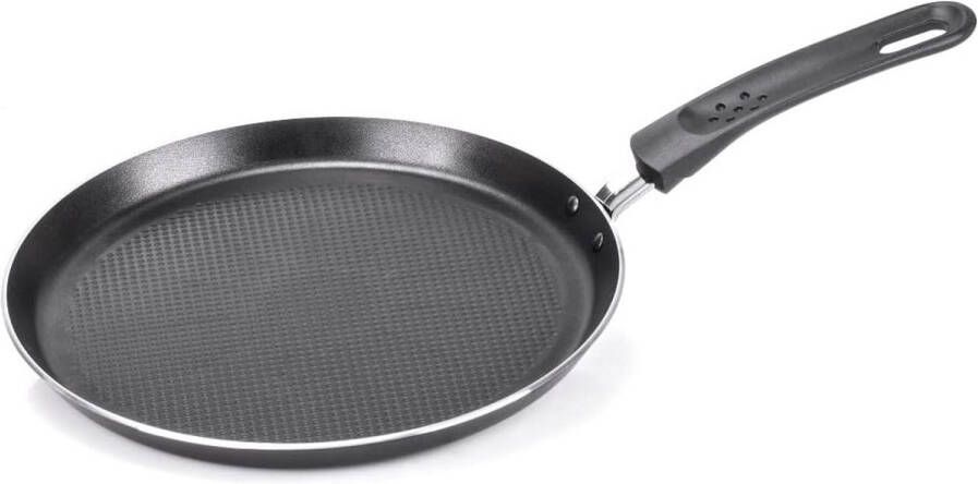 Pannenkoekenpan 25 cm van 100% gerecycled aluminium voor alle kookplaten inclusief inductie