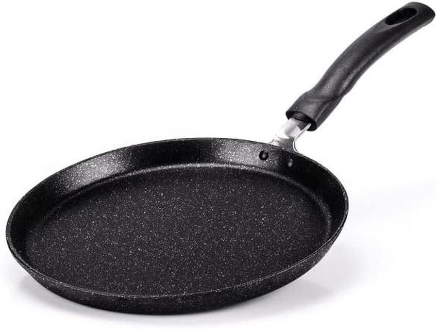 Pannenkoekenpan 25 cm voor Inductie Geschikt voor Alle Warmtebronnen 100% Made in Italy