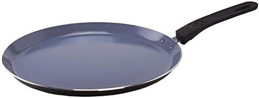 Pannenkoekenpan 28 cm met keramische coating en soft-touch grip